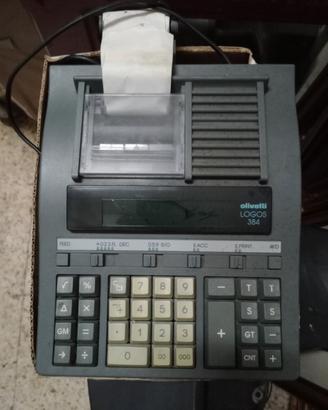 Calcolatrice scrivente Olivetti anni "80/"90