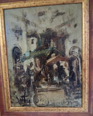 DANTI ALVARO...Olio su faesite 