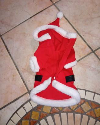Vestitino per cani di babbo natale