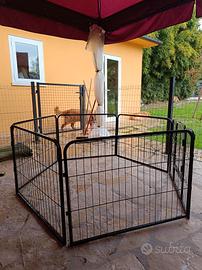 recinto componibile per cani e cuccioli 