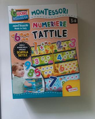 Lisciani - Numeriere tattile - Montessori