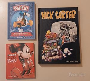 Fumetti: Nick Carter, Topolino, Paperino