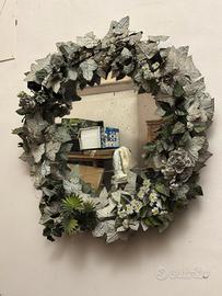 Specchio Antico a Ghirlanda  Epoca 1900
