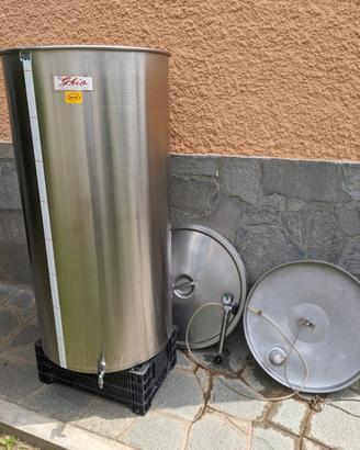 Cisterna Inox per Alimenti 400 litri