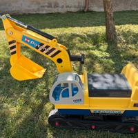 Ruspa bambini cavalcabile