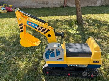 Ruspa bambini cavalcabile