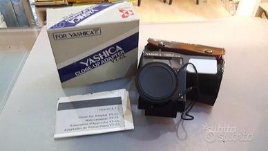 Yashica close up adattatore YT-CL custodia e manua