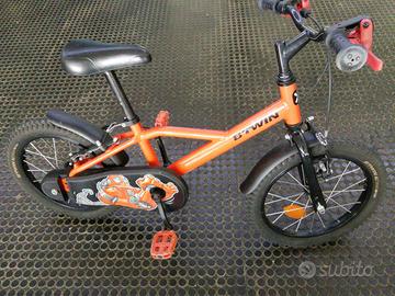 Bici 16" per bambini 4/6 anni - B'Twin Robot 500