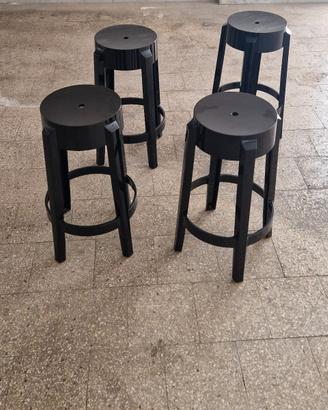 4 o 2 Sgabelli Kartell Charles Ghost