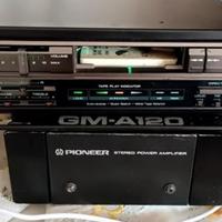 piastra Pioneer vintage + GM 120