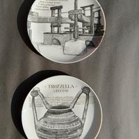 Fornasetti Piero  n. 2 piatti Martini & Rossi 