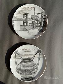 Fornasetti Piero  n. 2 piatti Martini & Rossi 