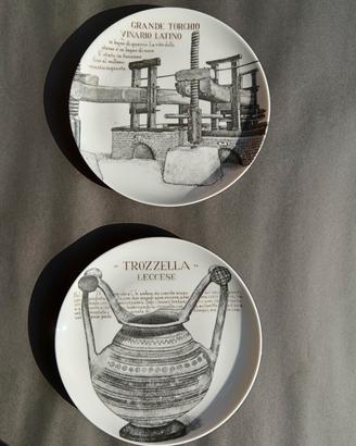 Fornasetti Piero  n. 2 piatti Martini & Rossi 