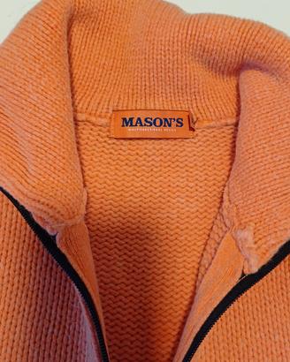 cardigan arancio Mason' s tg xl 