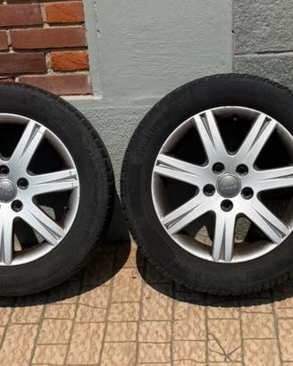 Cerchi audi a3 da 16” con gomme 205/55 R16