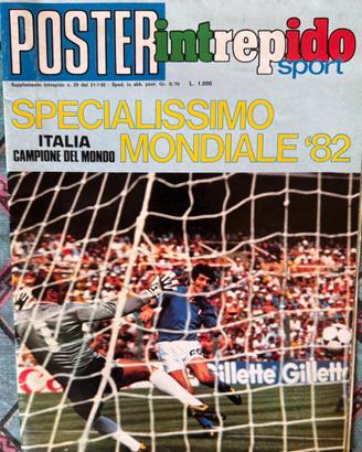 Poster intrepido Specialissimo Mondiale ‘82