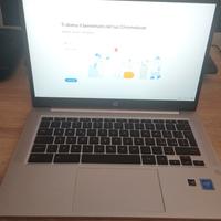 HP Chromebook 14a-na0004sl 14" con caricabatteria 