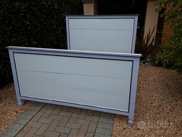 Letto matrimoniale vintage 