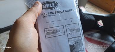 mentoniera casco mtb bell super dh mips taglia m 