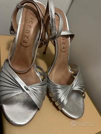 Scarpe argento Vicenza 38