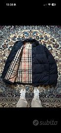 Burberry Giacca Bomber Blue Navy