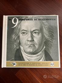 Cofanetto Le 9 Sinfonie di Beethoven- 33 giri