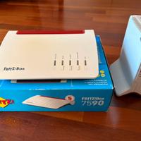 AVM Fritz!Box 7590 + AVM Fritz!Repeater 3000