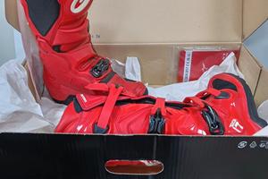 ALPINESTAR TECH 7 BRIGHT RED TAGLIA 39