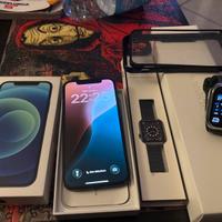 Iphone 12  128Gb + Apple Watch serie 7