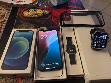 Iphone 12  128Gb + Apple Watch serie 7