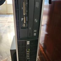 PC FISSO DESKTOP HP 8000 ELITE  SSD 250GB+HDD 250