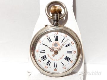 Antico orologio da tasca Systeme Roskopf primi 900