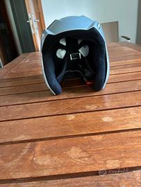 Casco sci bambino grigio