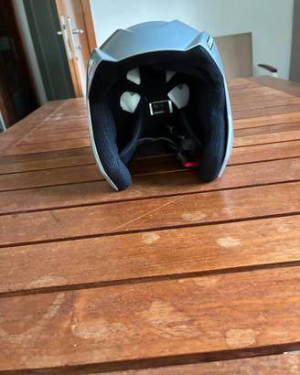 Casco sci bambino grigio