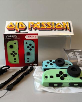 konix coppia di controller joypad per swtich