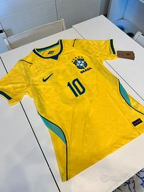 Maglia Autentica Brasile Neymar Jr #10