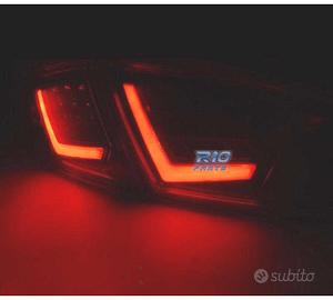 FANALI PER SEAT LEON 1P 09-12 LIGHT BAR ROSSO AFFU