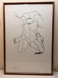 Jorio Vivarelli Litografia Numerata Firmata 21/80