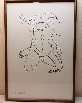 Jorio Vivarelli Litografia Numerata Firmata 21/80