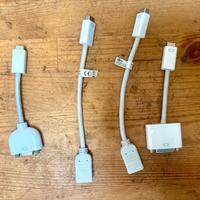 ADATTATORI APPLE MINI DVI MAC (ANCHE PC)
