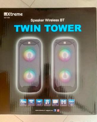 CASSE ACUSTICHE XTREME TWIN TOWER