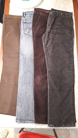 Pantaloni uomo invernali