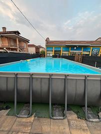 PISCINA INTEX 10x5 + LETTINI