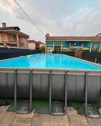 PISCINA INTEX 10x5 + LETTINI