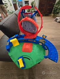 pista monster truck hotweels dinosauro 