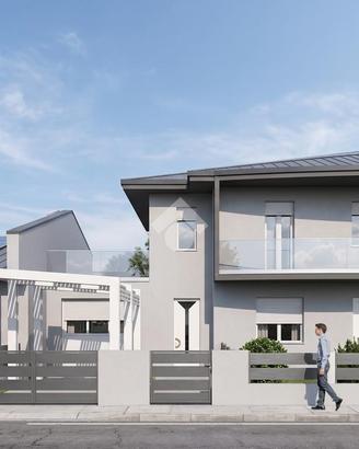 VILLA A SCHIERA D'ANGOLO A SUZZARA