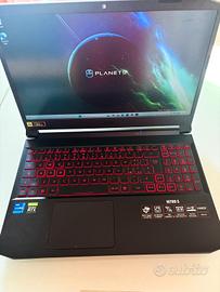 notebook gaming Acer Nitro 5 i7, 16GB, RTX 3050TI