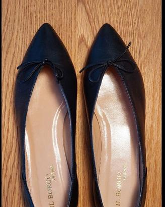 Scarpa donna ballerina nera mai usata