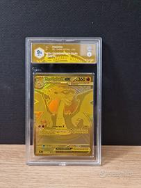 Mega Charizard X EX italiano 9,5 GRAAD
