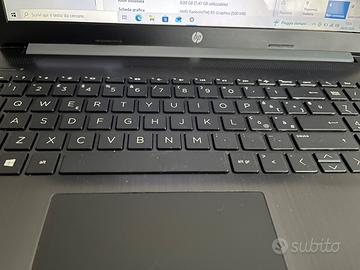 Notebook hp 15 pollici